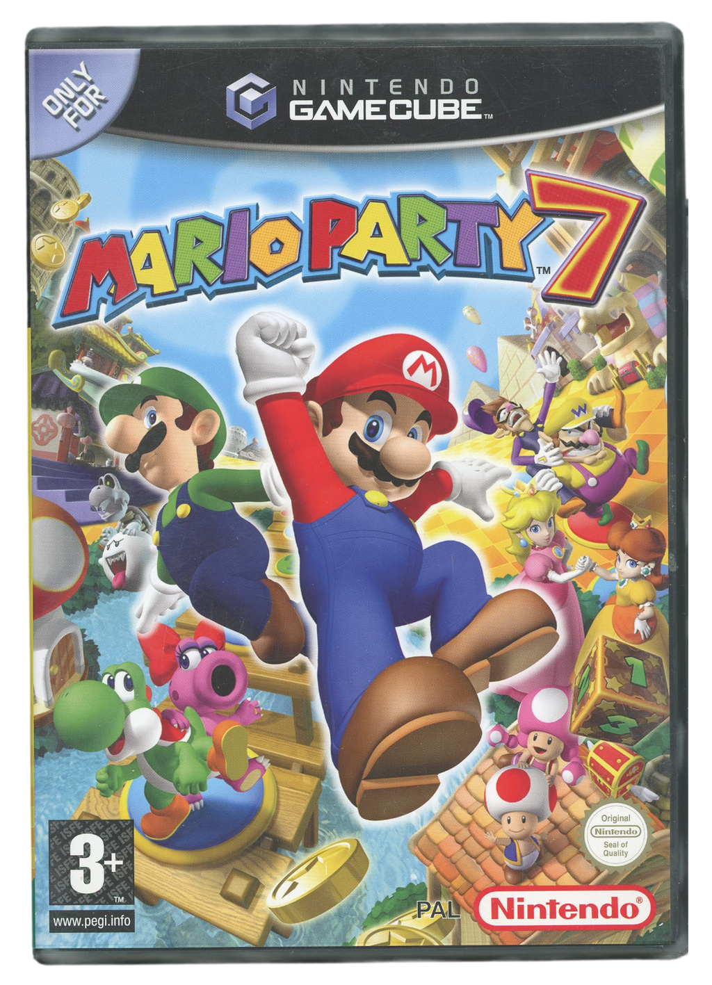 Mario Spill Kjøp Mario Party 7 - Nintendo GameCube spill | Level Up Spill