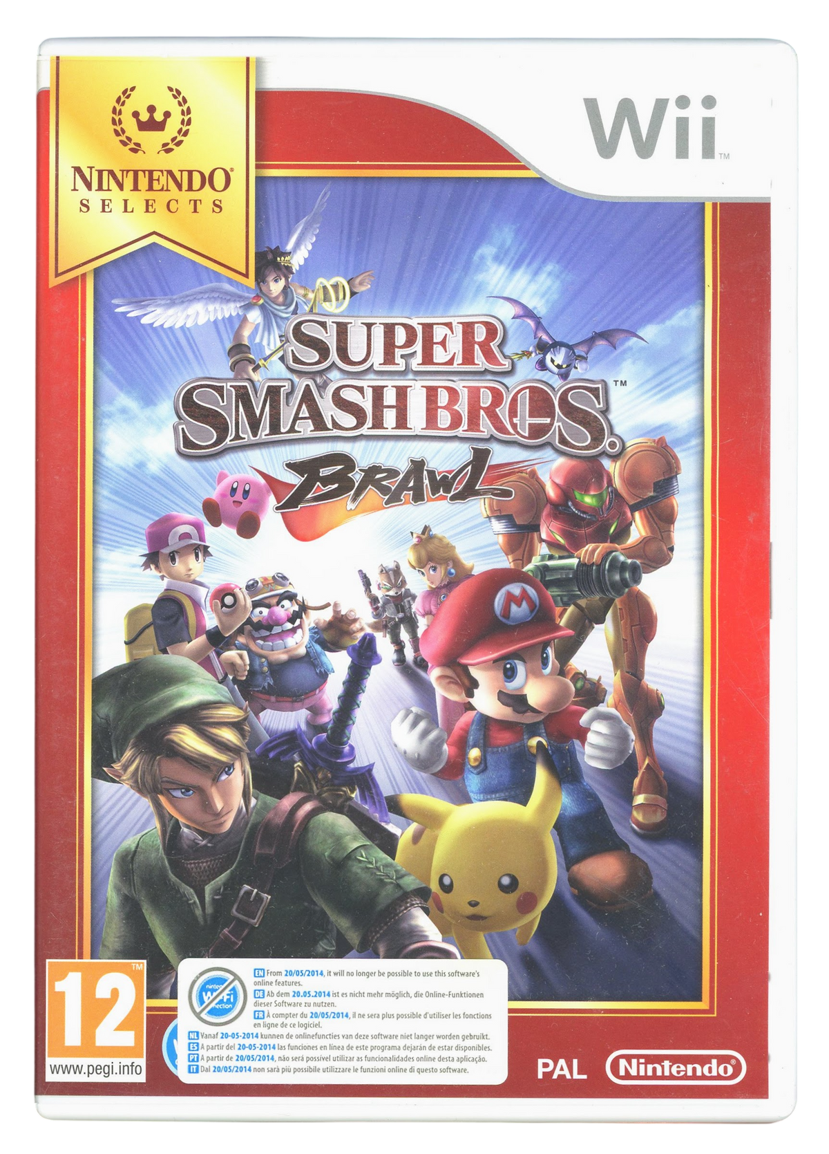 Super smash bros. brawl (Nintendo selects) - Nintendo Wii spill