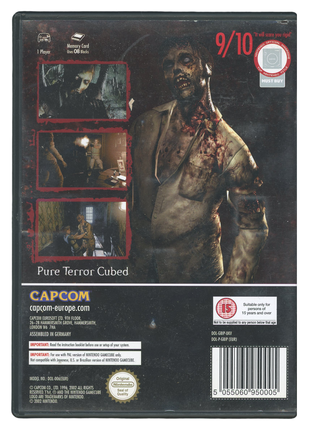 Resident evil – Nintendo GameCube spill
