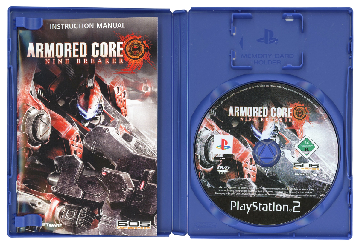 Armored core - Nine breaker - Playstation 2 spill (PS2)