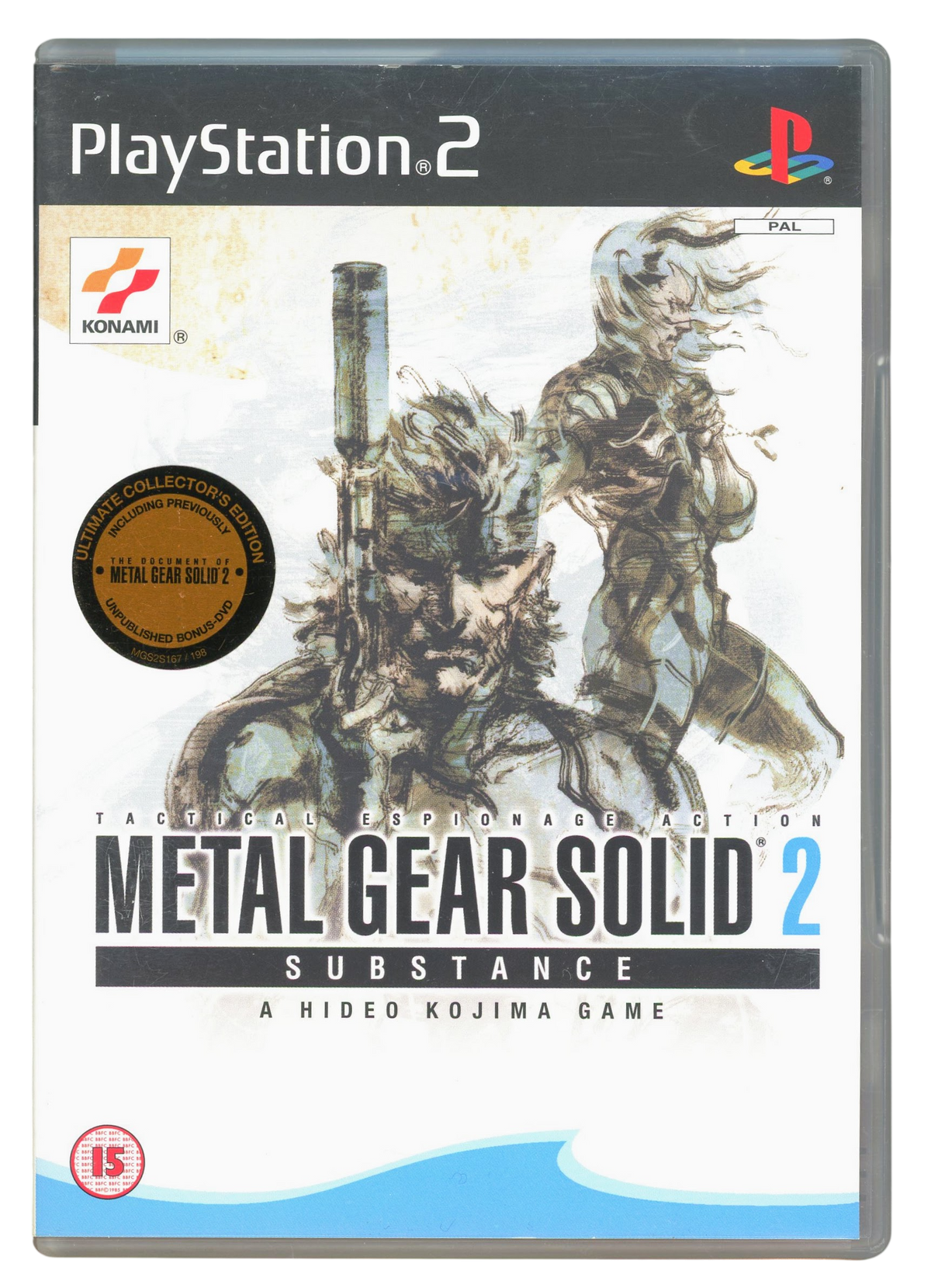 Metal gear solid 2 - Substance - Playstation 2 spill (PS2)