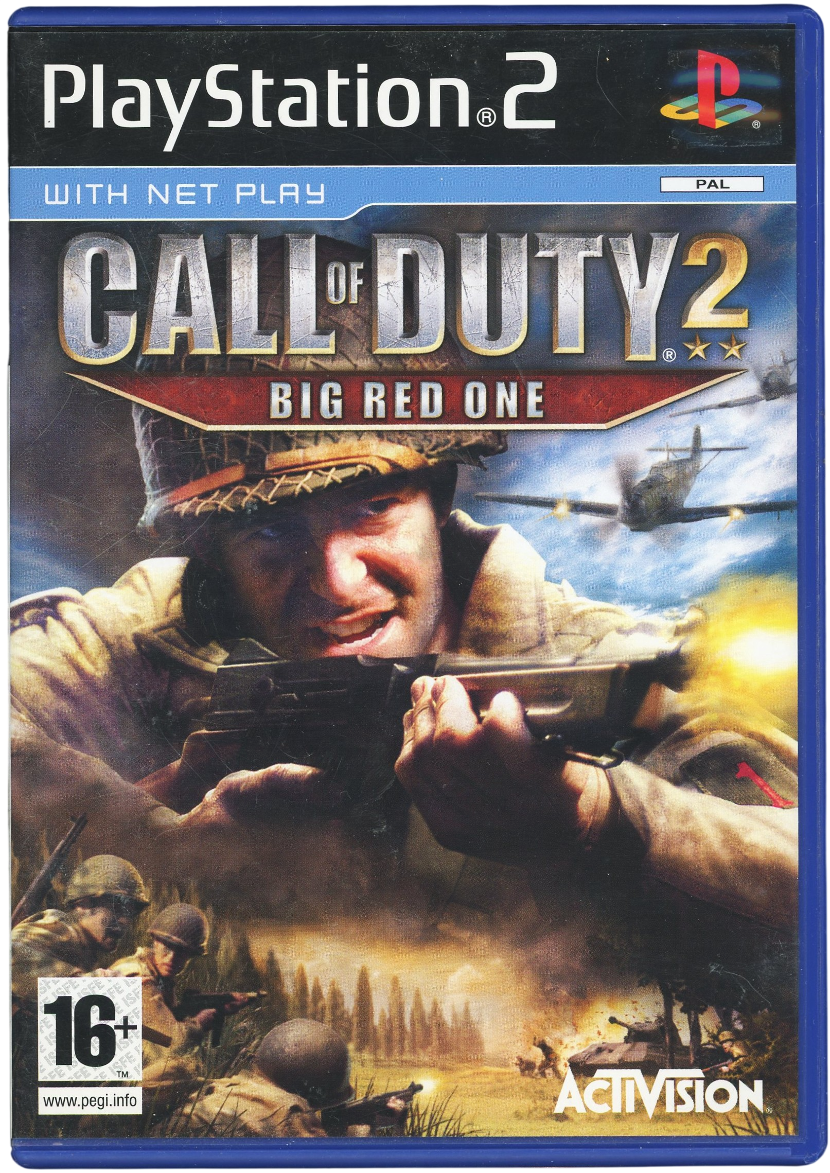 Call of Duty 2 - Big Red One - Playstation 2 spill (PS2)