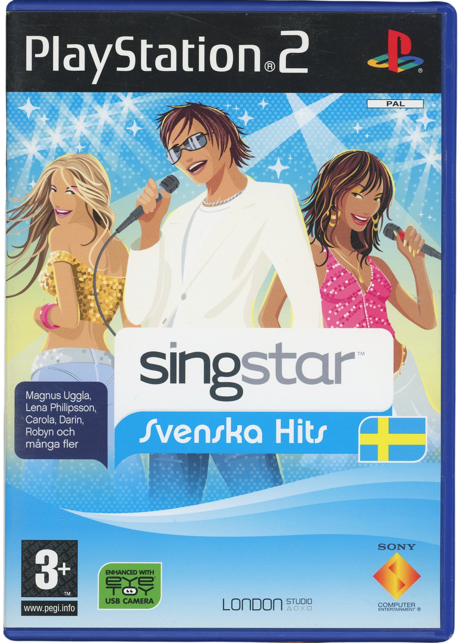 SingStar Svenska Hits - Playstation 2 spill (PS2)