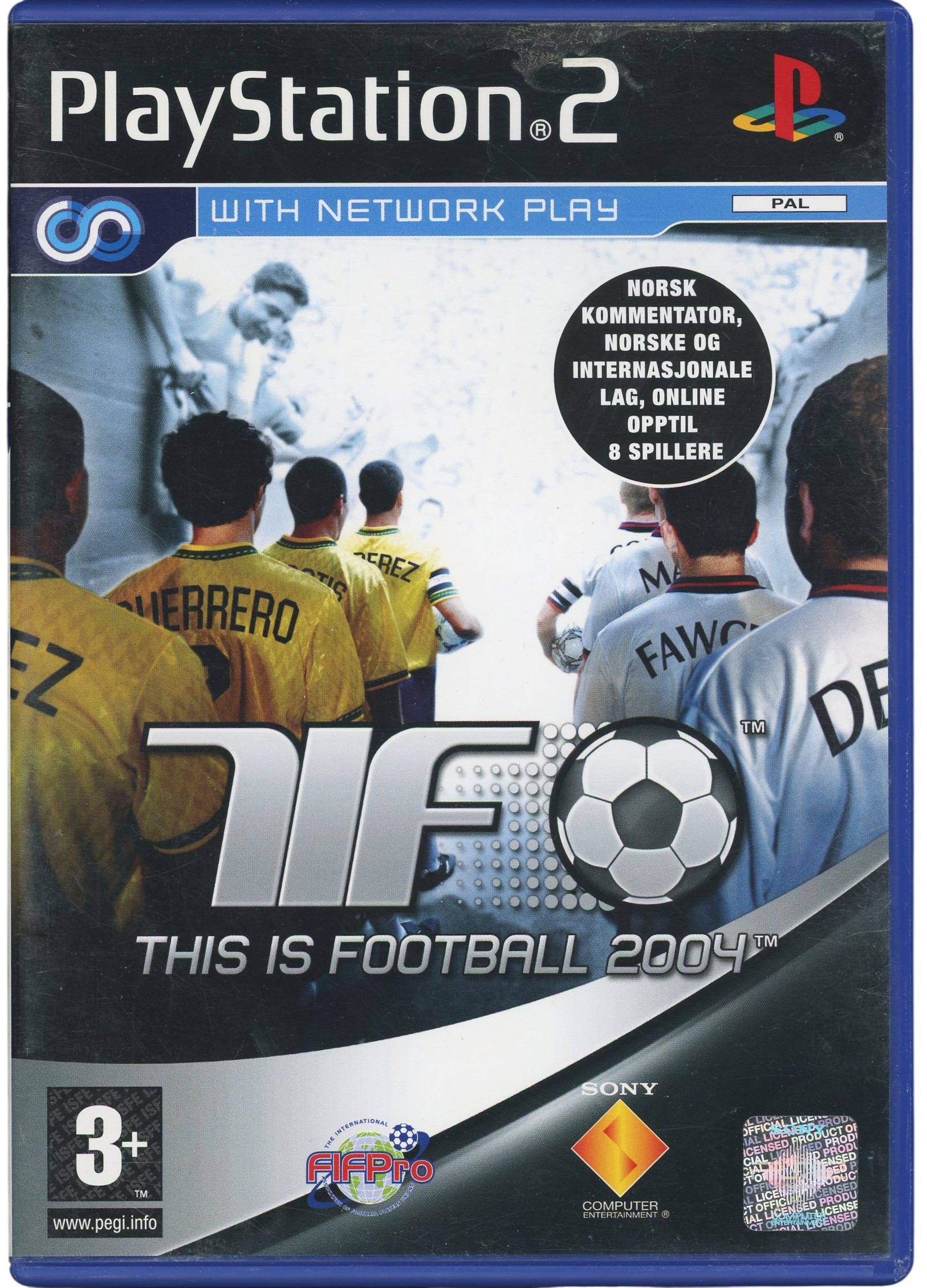 This is Football 2004 - Playstation 2 spill (PS2)