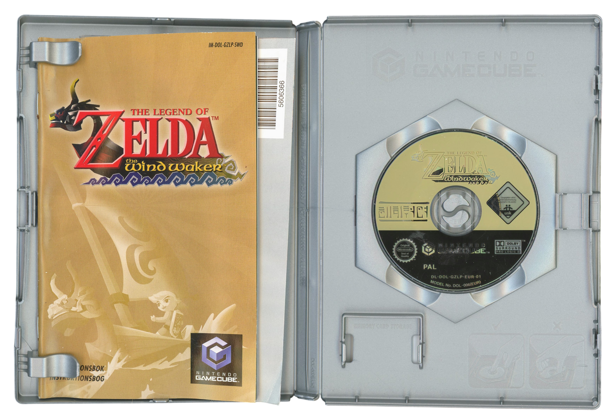 The legend of zelda - The wind waker (player's choice) – Nintendo GameCube spill