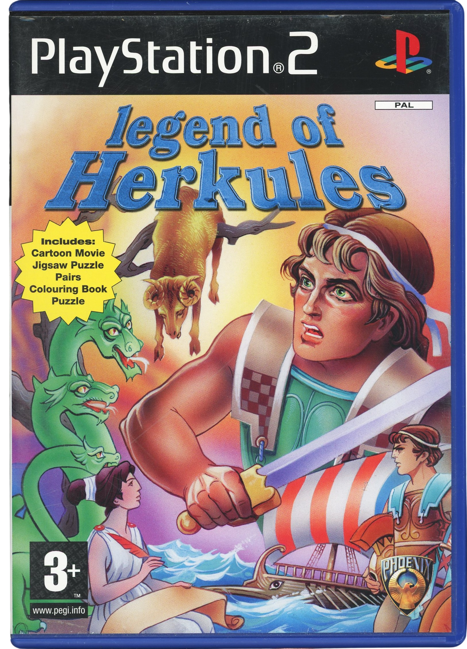 Legend of Herkules - Playstation 2 spill (PS2)