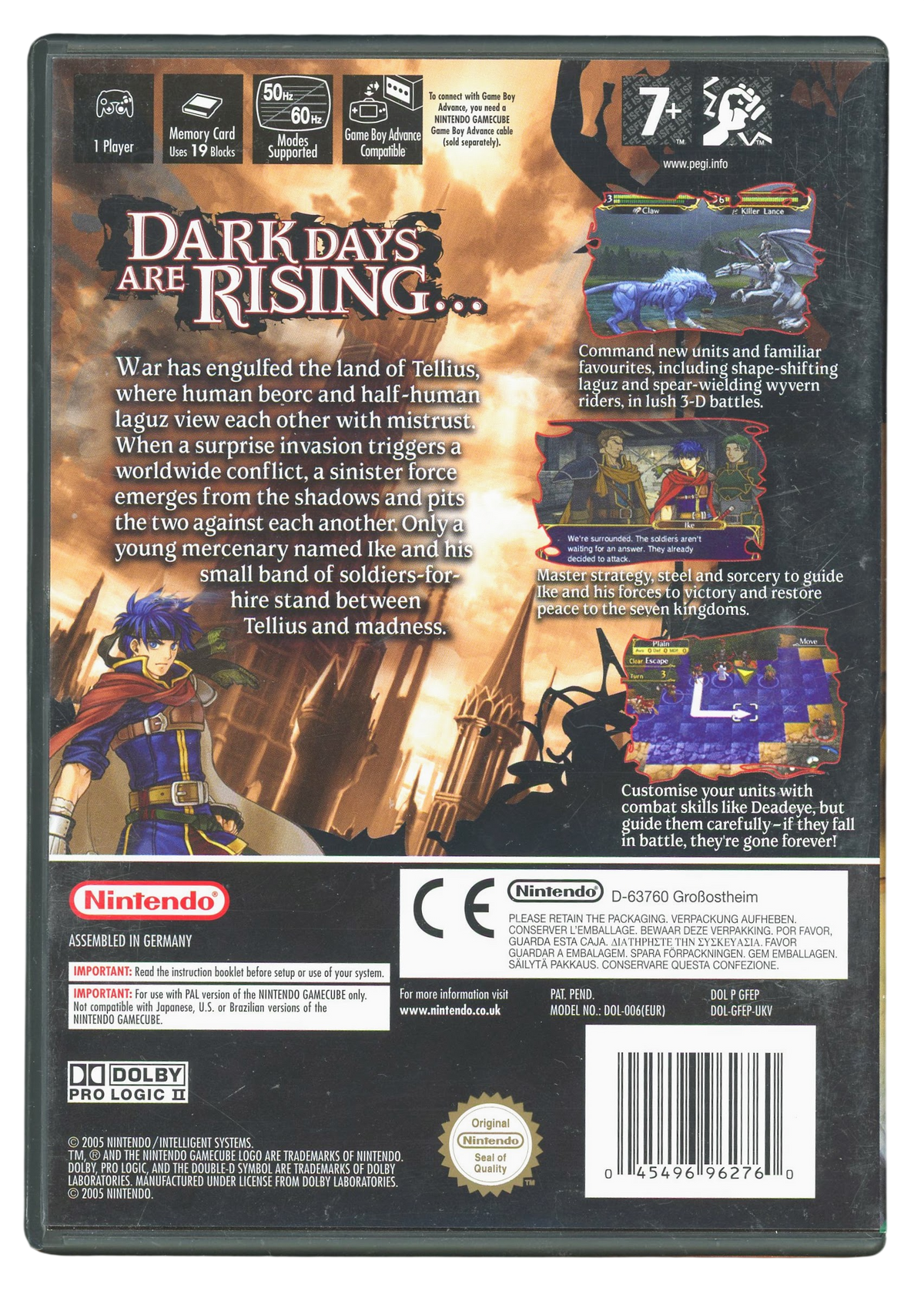 Fire emblem - Path of radiance – Nintendo GameCube spill