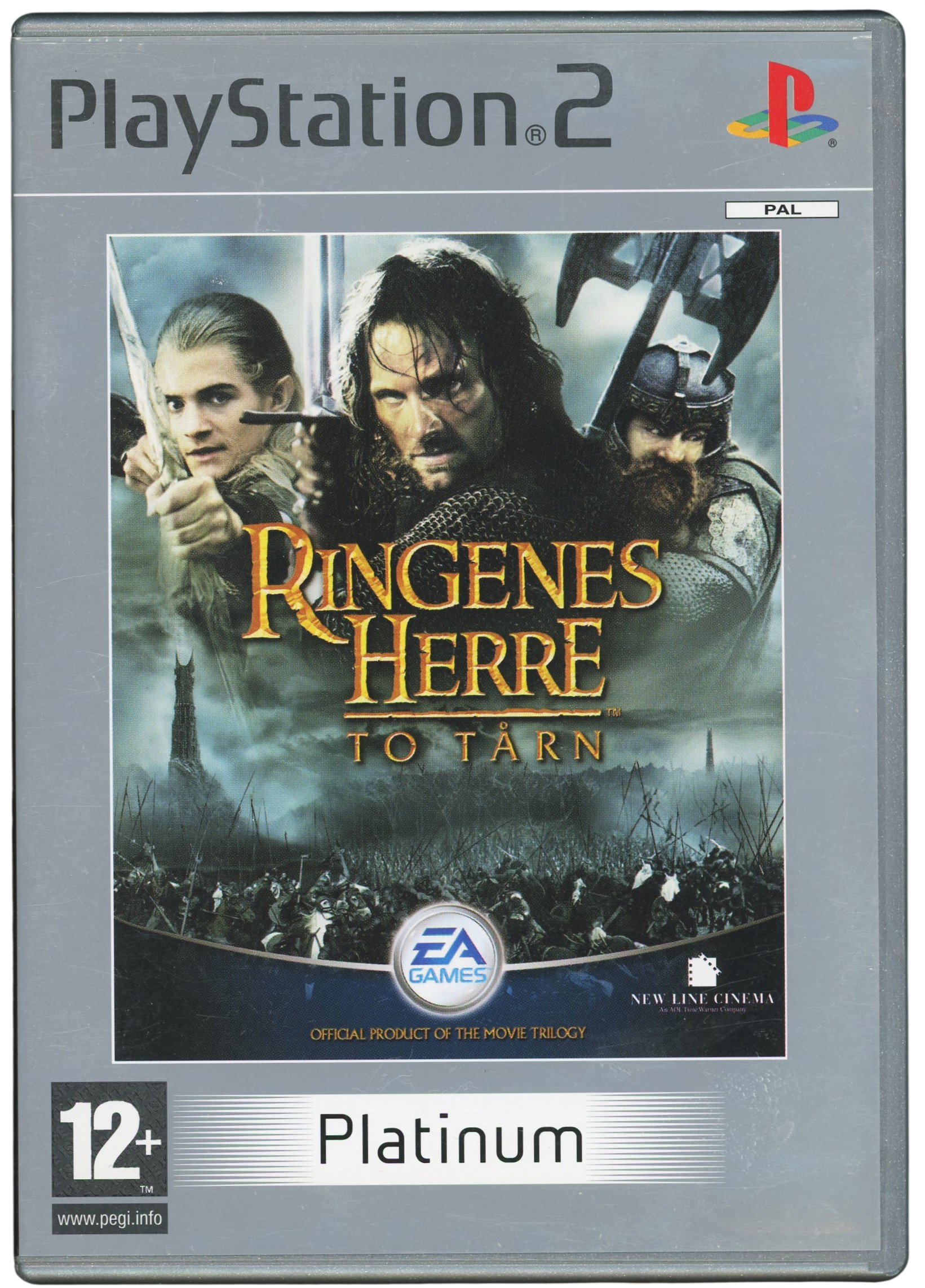 Ringenes Herre - To Tårn - Playstation 2 spill (PS2) (Platinum)