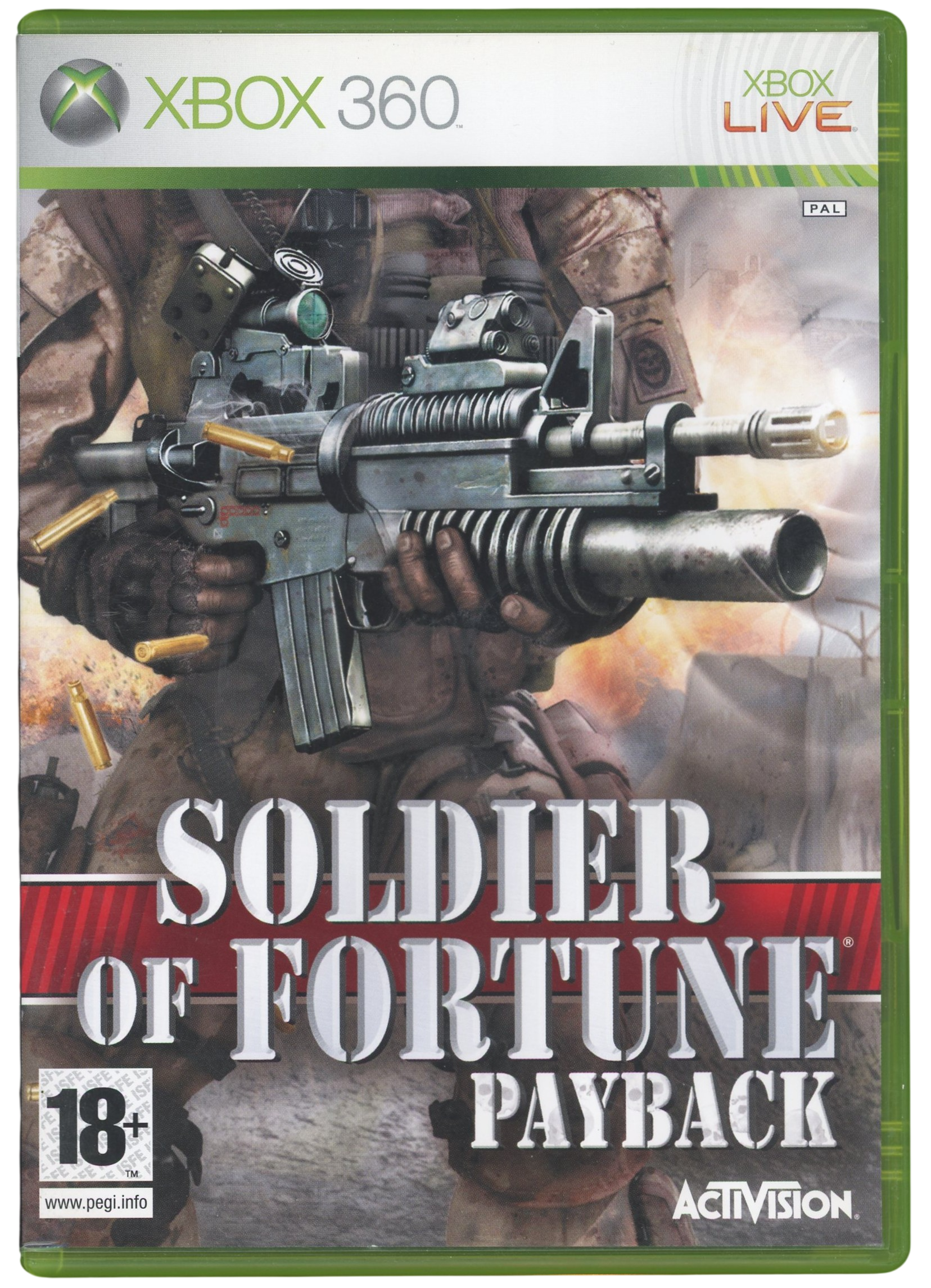 Soldier of Fortune - Payback – Xbox 360 spill