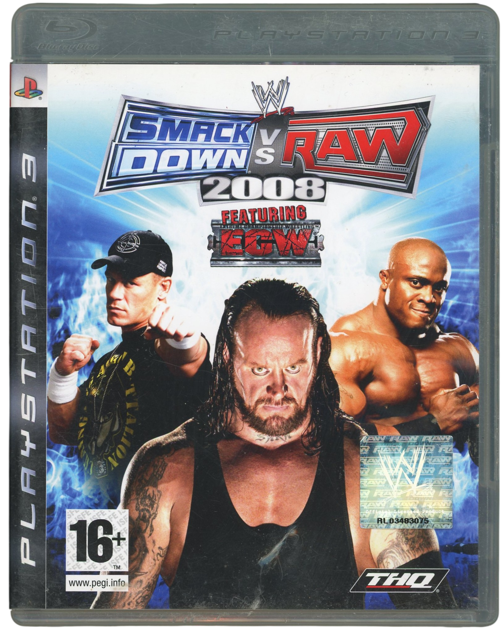 WWE SmackDown vs. Raw 2008 - Playstation 3 spill (ps3)