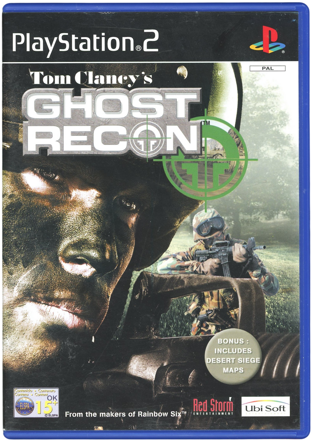 Tom Clancy’s Ghost Recon - Playstation 2 spill (PS2)