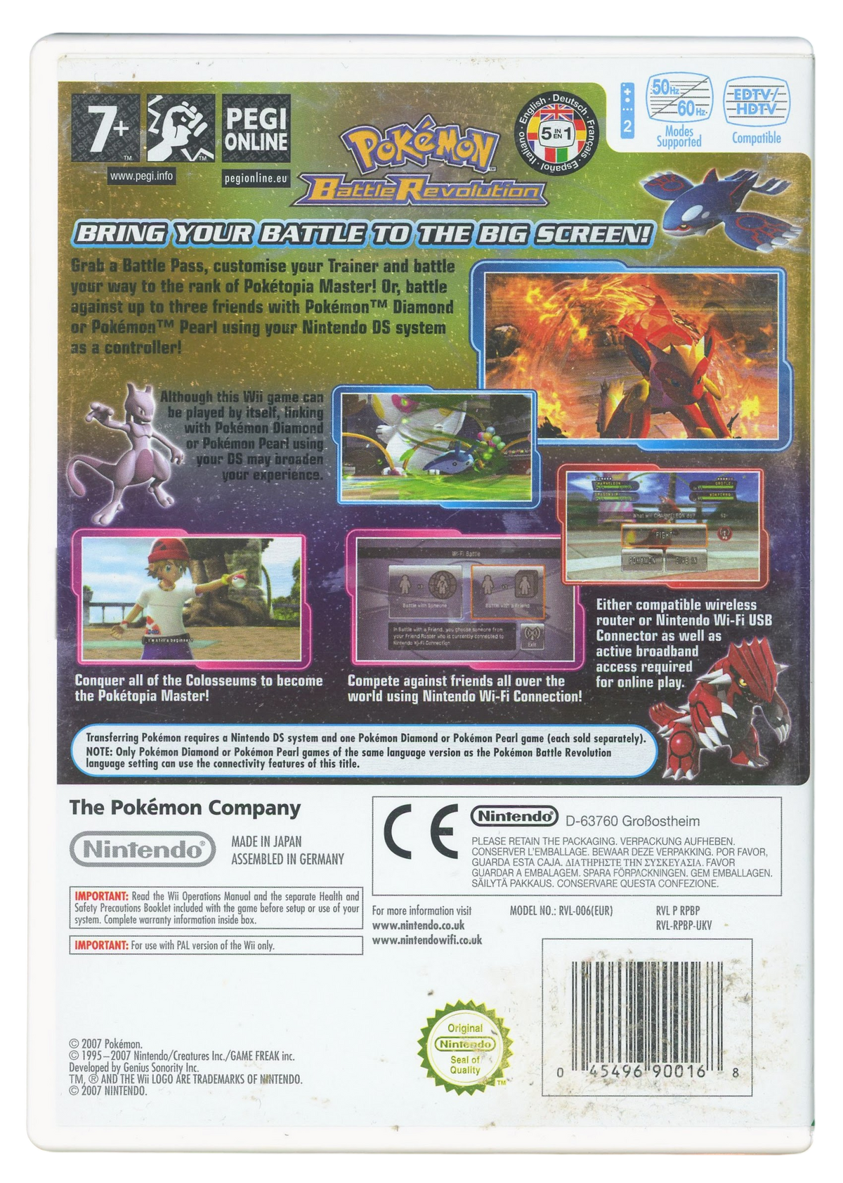 Pokemon - Battle revolution - Nintendo Wii spill