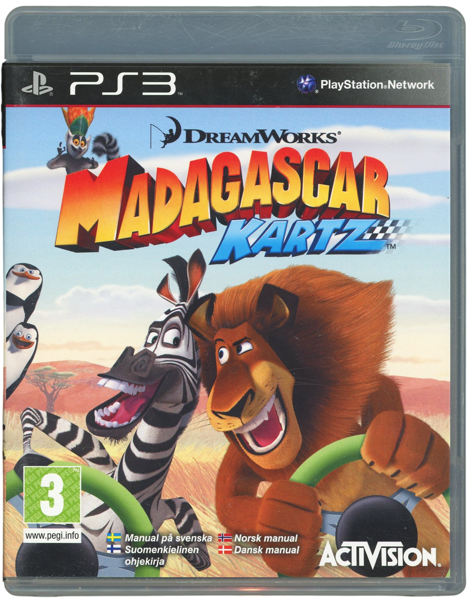 Madagascar Kartz - Playstation 3 spill (ps3)