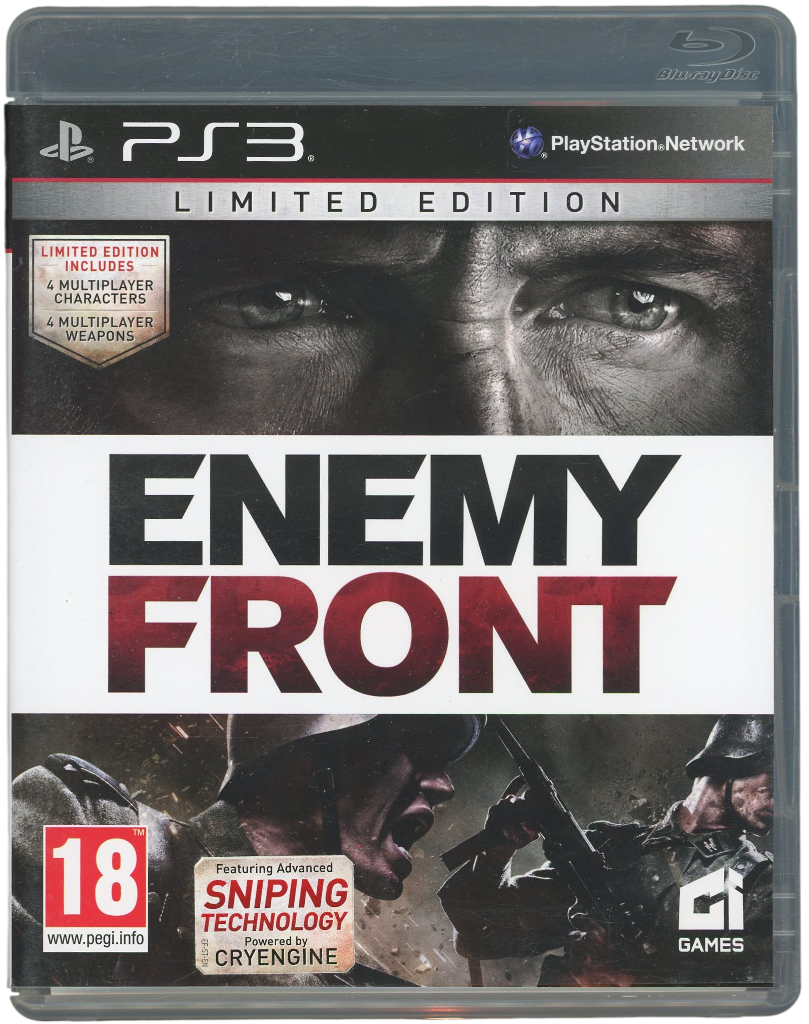 Enemy Front (Limited Edition) - Playstation 3 spill (ps3)