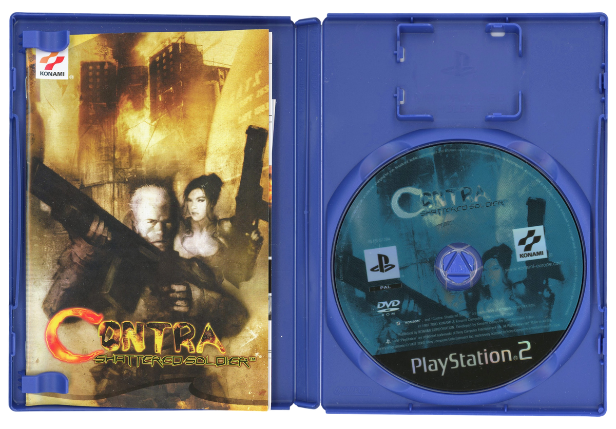 Contra - Shattered soldier - Playstation 2 spill (PS2)