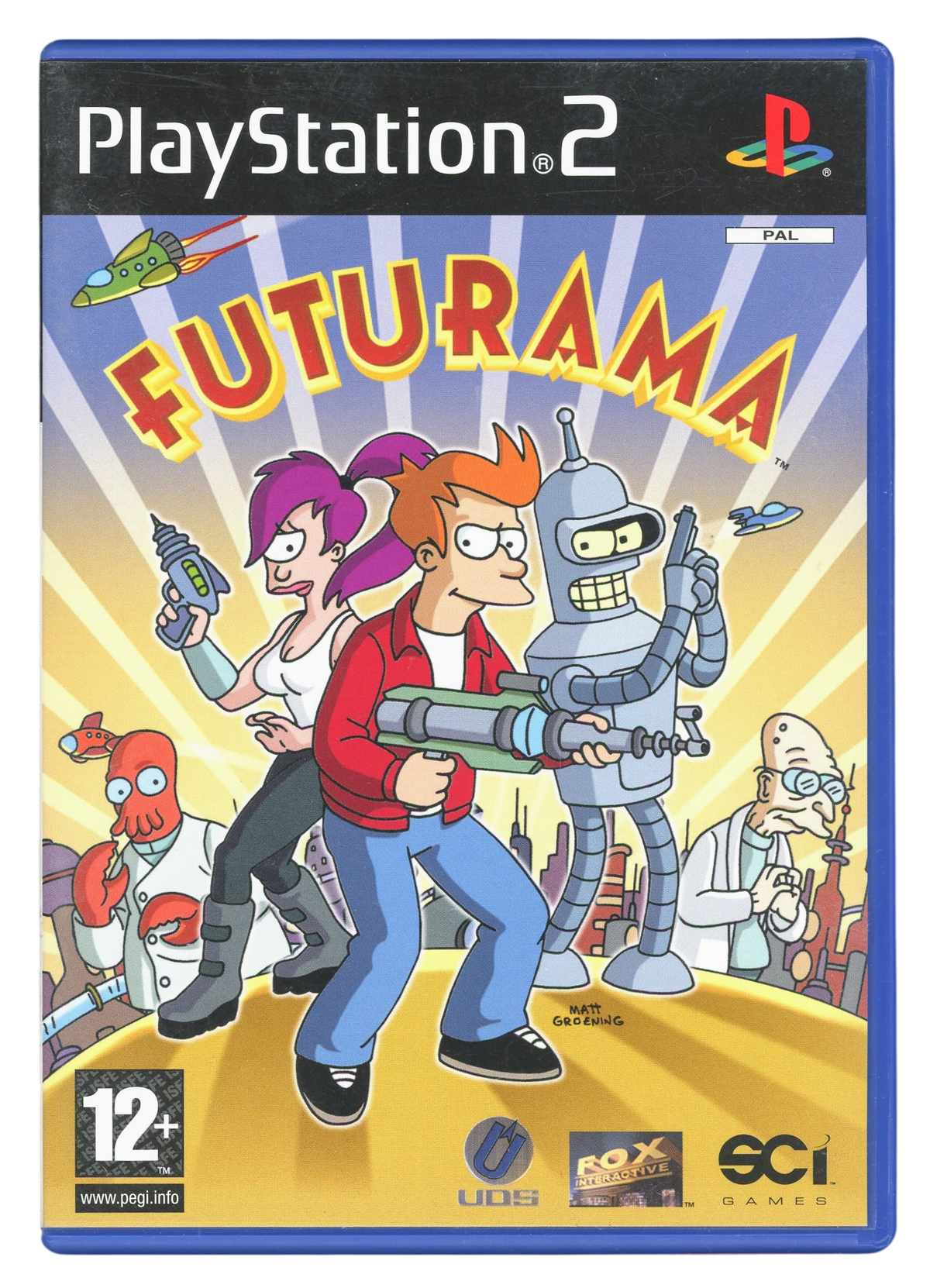 Futurama - Playstation 2 spill (PS2)