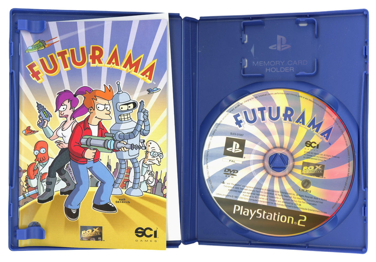 Futurama - Playstation 2 spill (PS2)