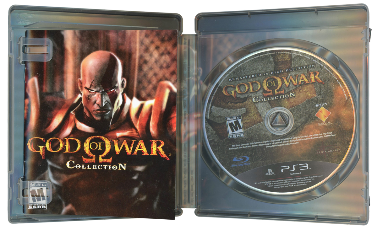 God of war collection (NTSC) - Playstation 3 spill (ps3)