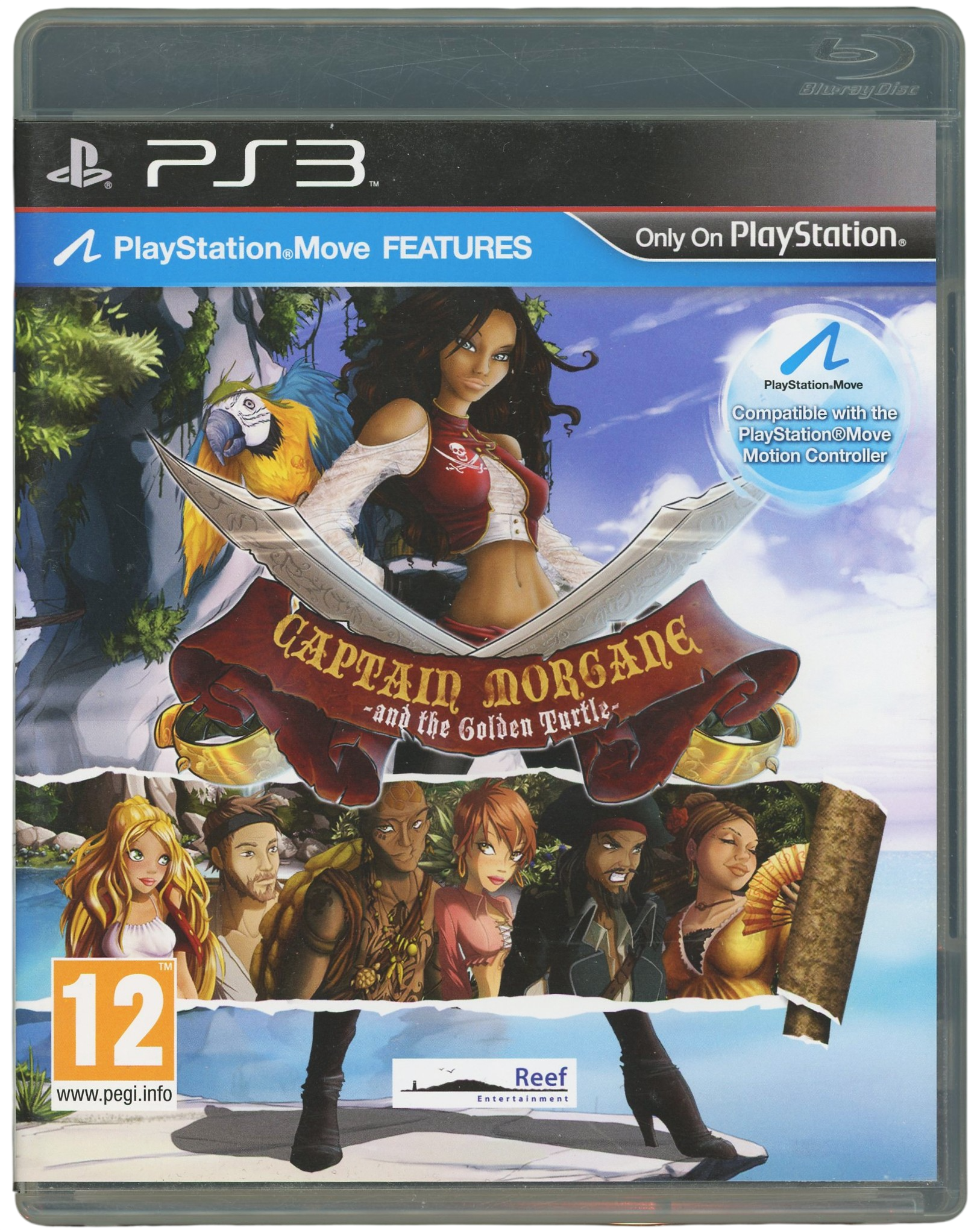 Captain Morgane and The Golden Turtle - Playstation 3 spill (ps3)