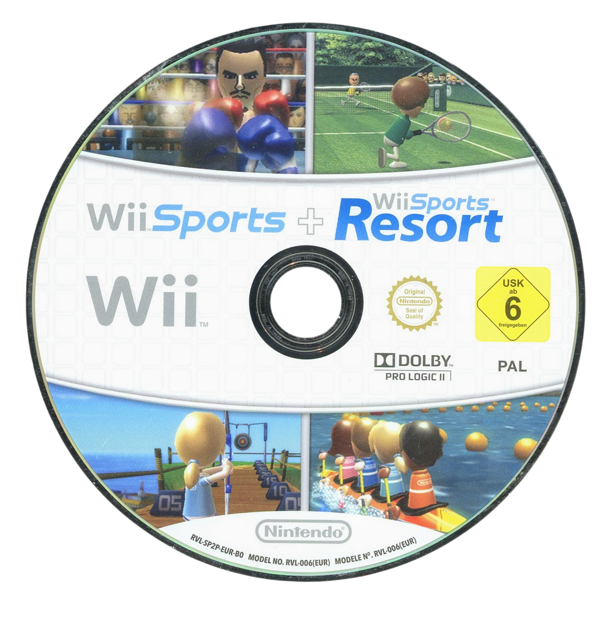Wii sports + Wii sports resort - Nintendo Wii spill