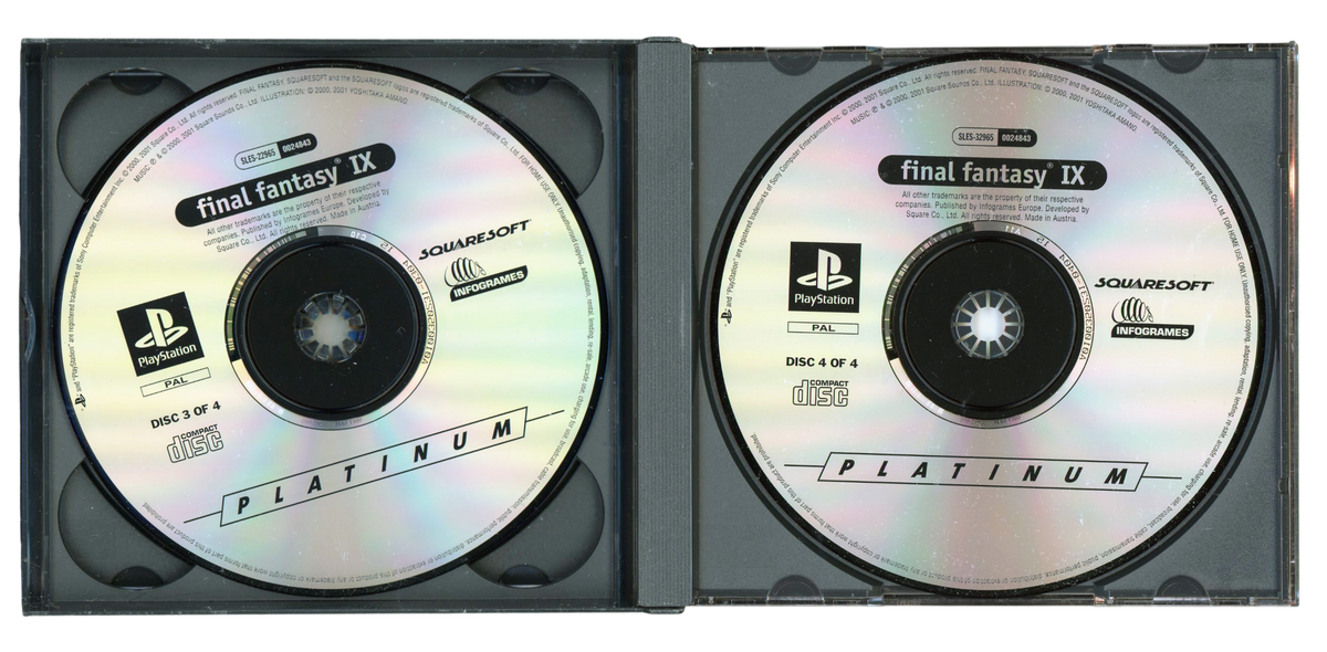 Final fantasy IX (platinum) - Playstation 1 spill (PS1)
