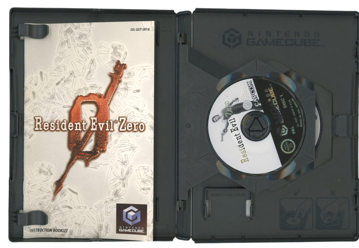 Resident Evil Zero Nintendo Gamecube spill