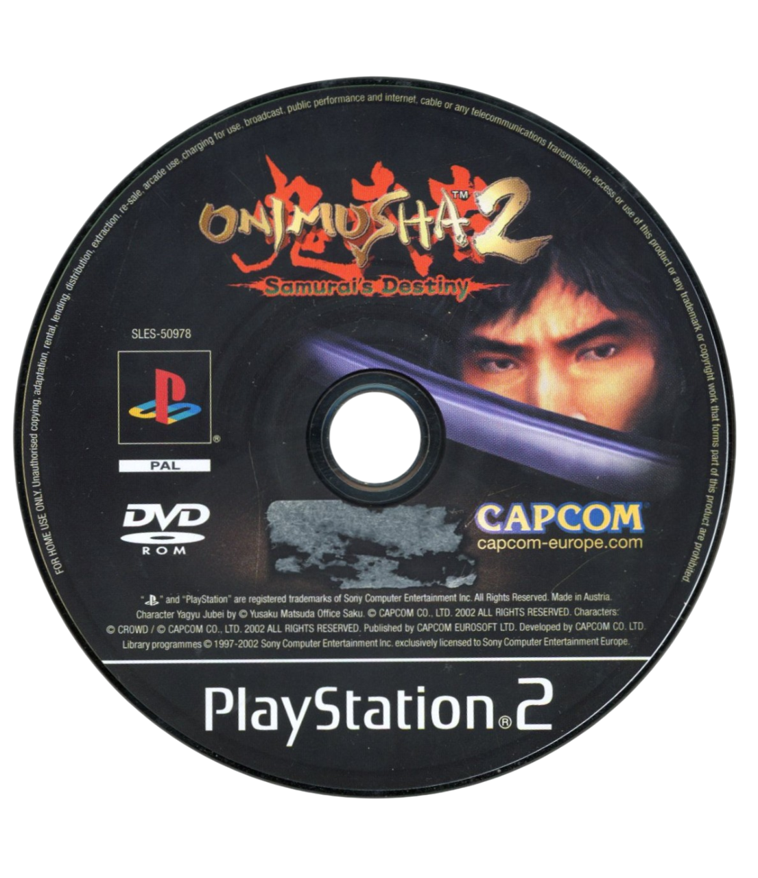 Onimusha 2: Samurai's Destiny - Playstation 2 spill (PS2)