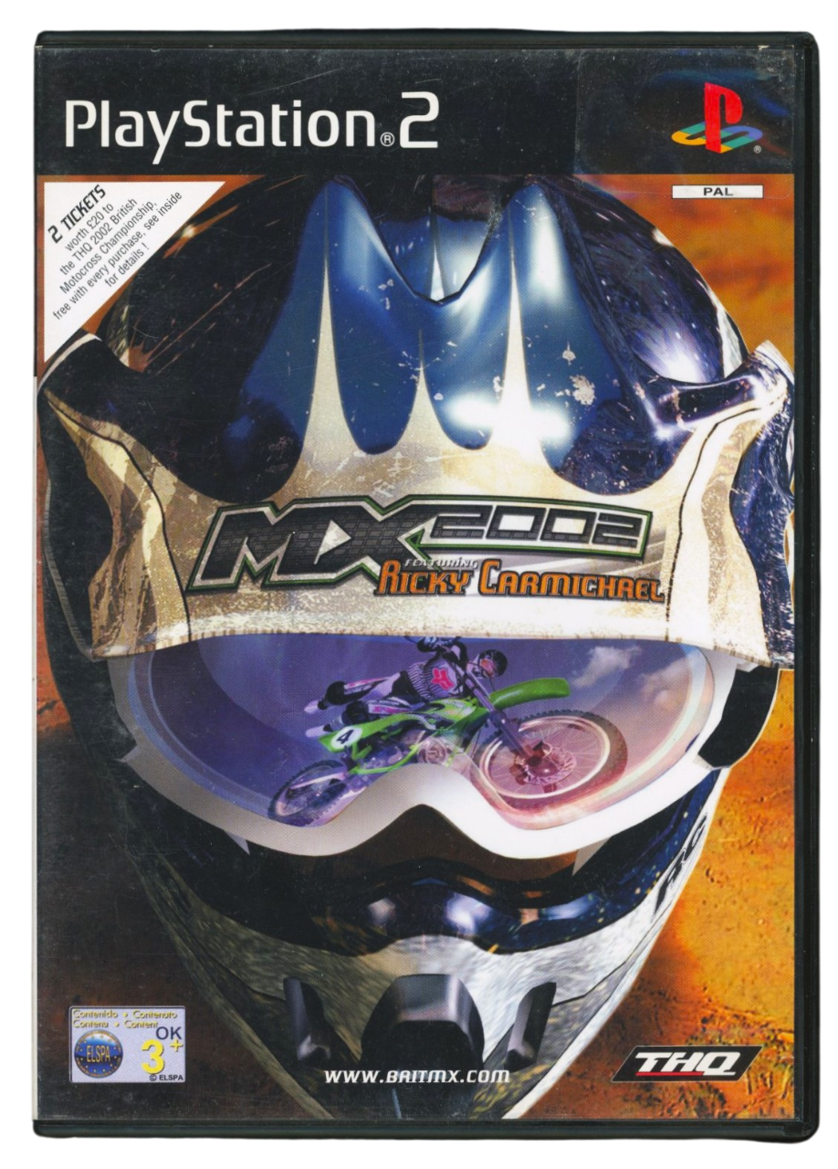MX2002 Featuring Ricky Carmichael - Playstation 2 spill (PS2)