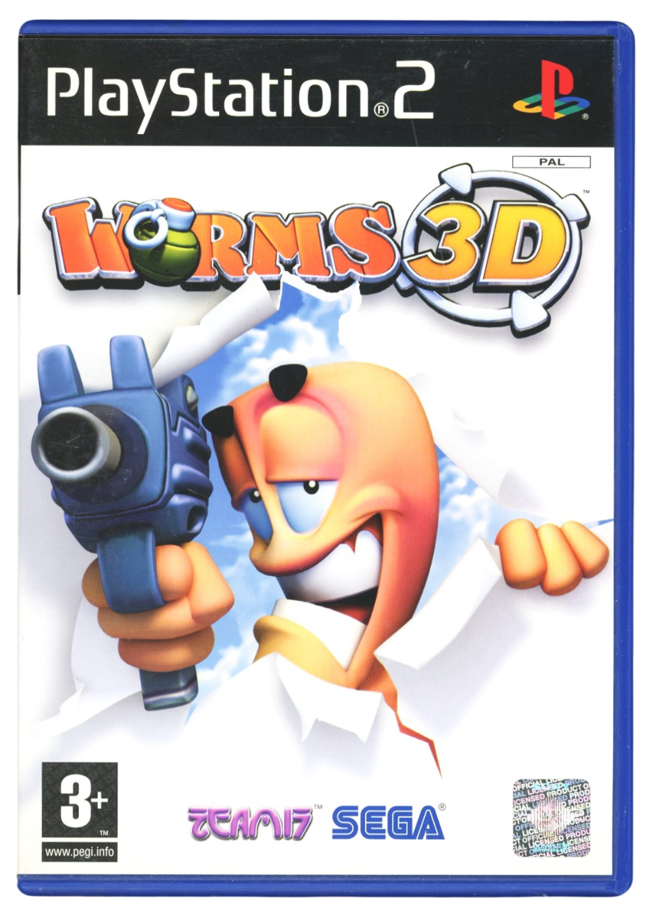 Worms 3D - Playstation 2 spill (PS2)