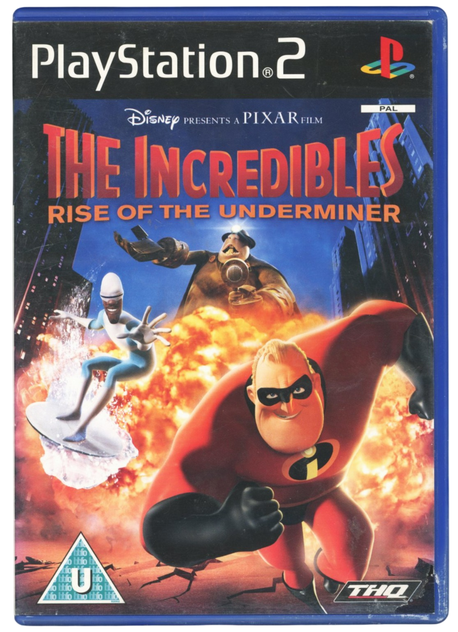 The Incredibles - Rise of the Underminer - Playstation 2 spill (PS2)