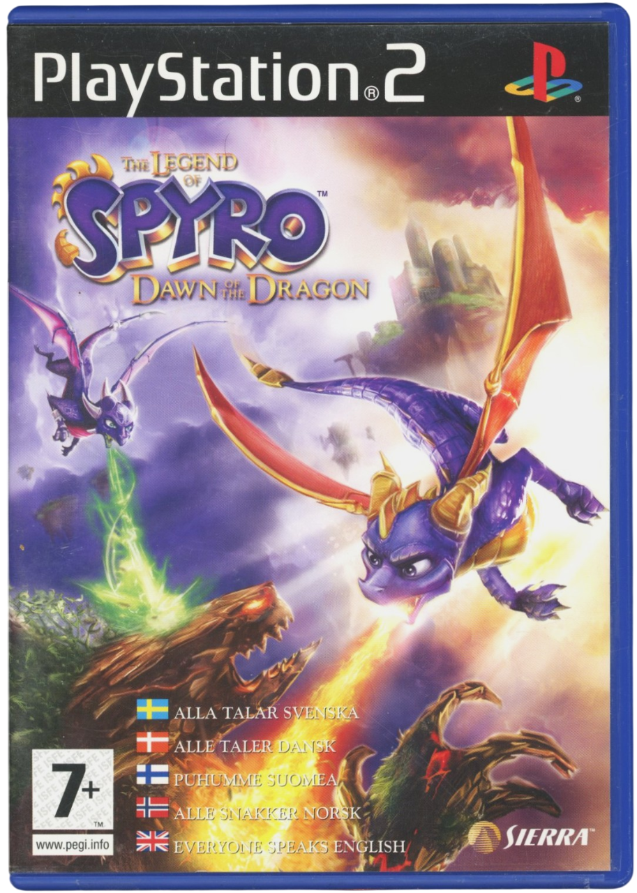 The Legend of Spyro - Dawn of the Dragon - Playstation 2 spill (PS2)
