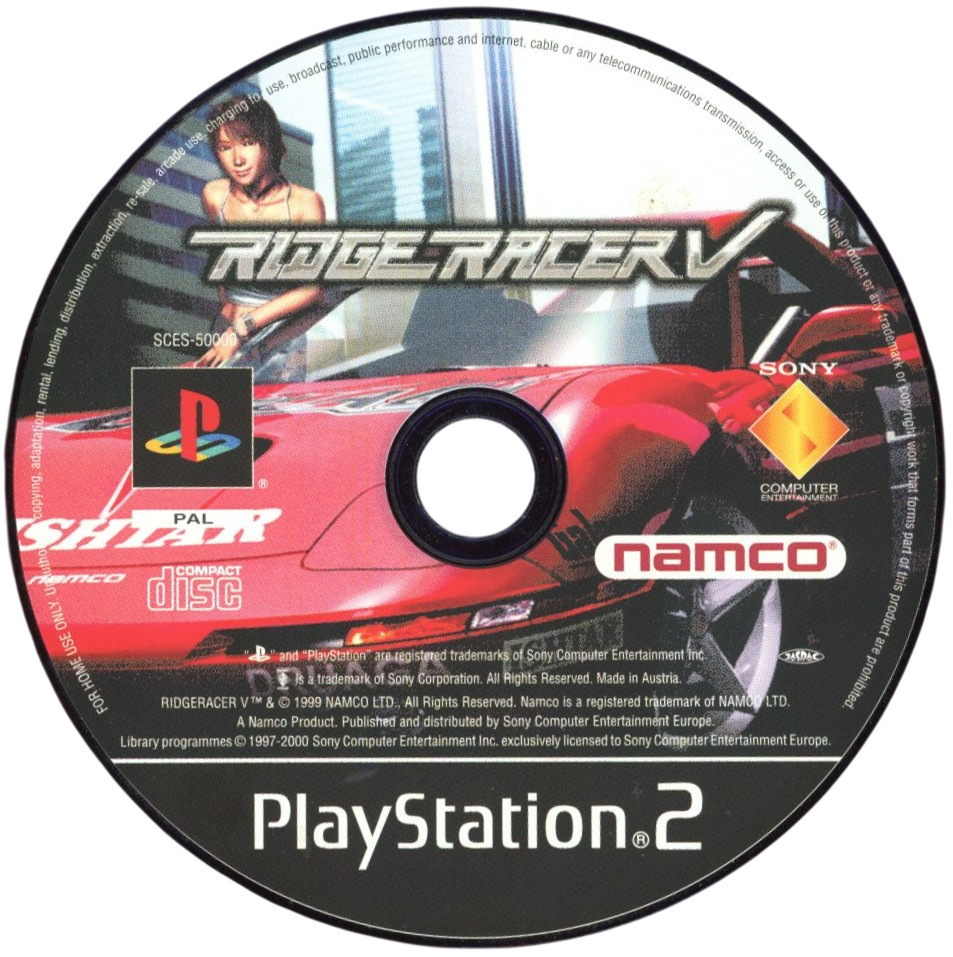 Ridge Racer V - Playstation 2 spill (PS2)