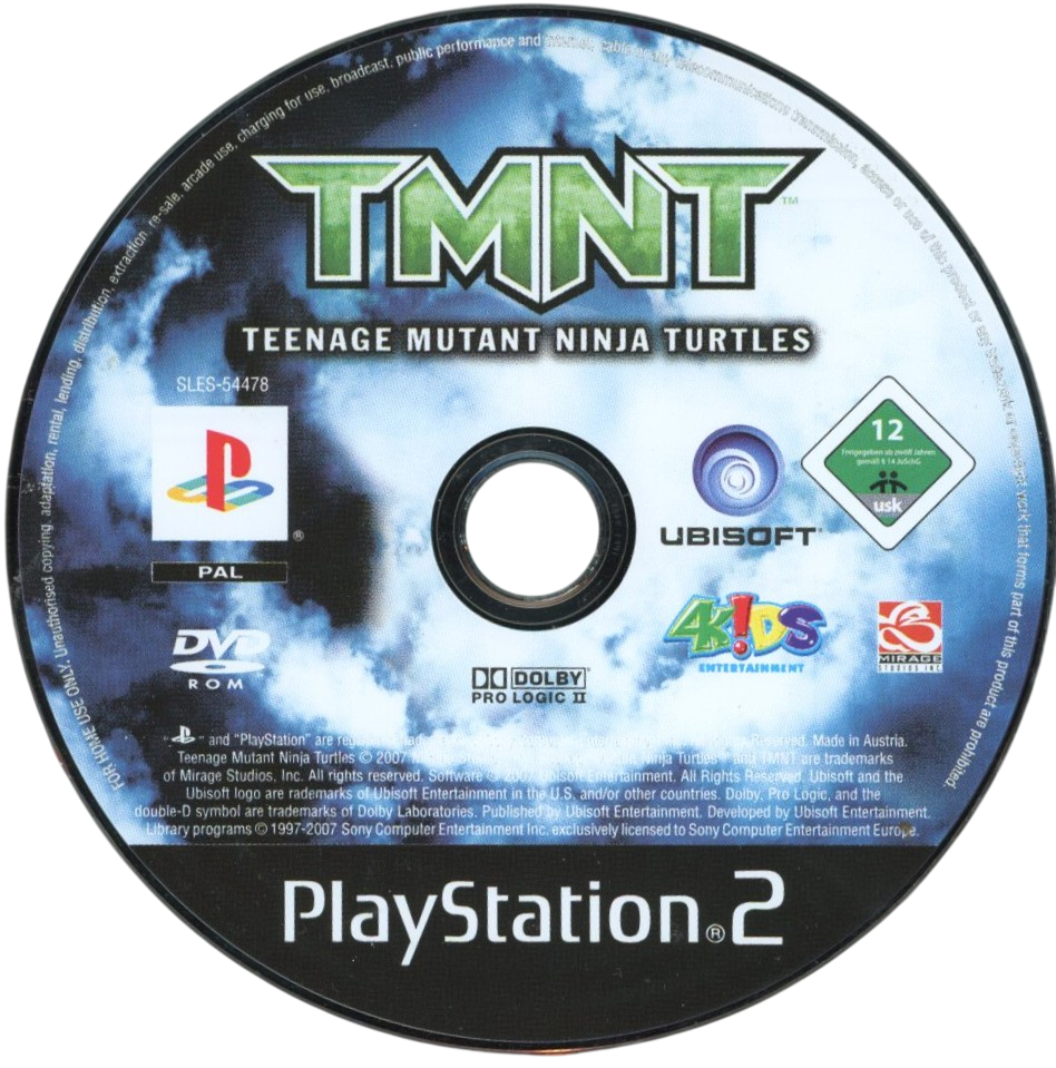 TMNT - Playstation 2 spill (PS2)