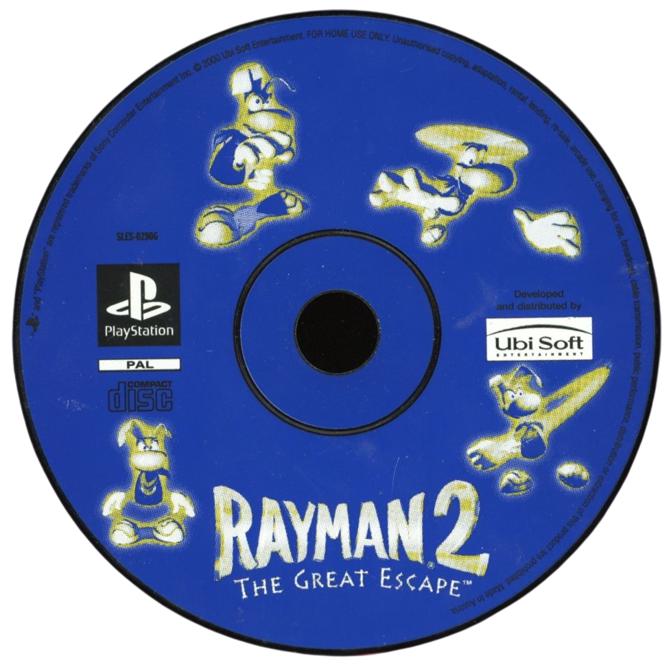 Rayman 2 - The Great Escape - Playstation 1 spill (PS1)