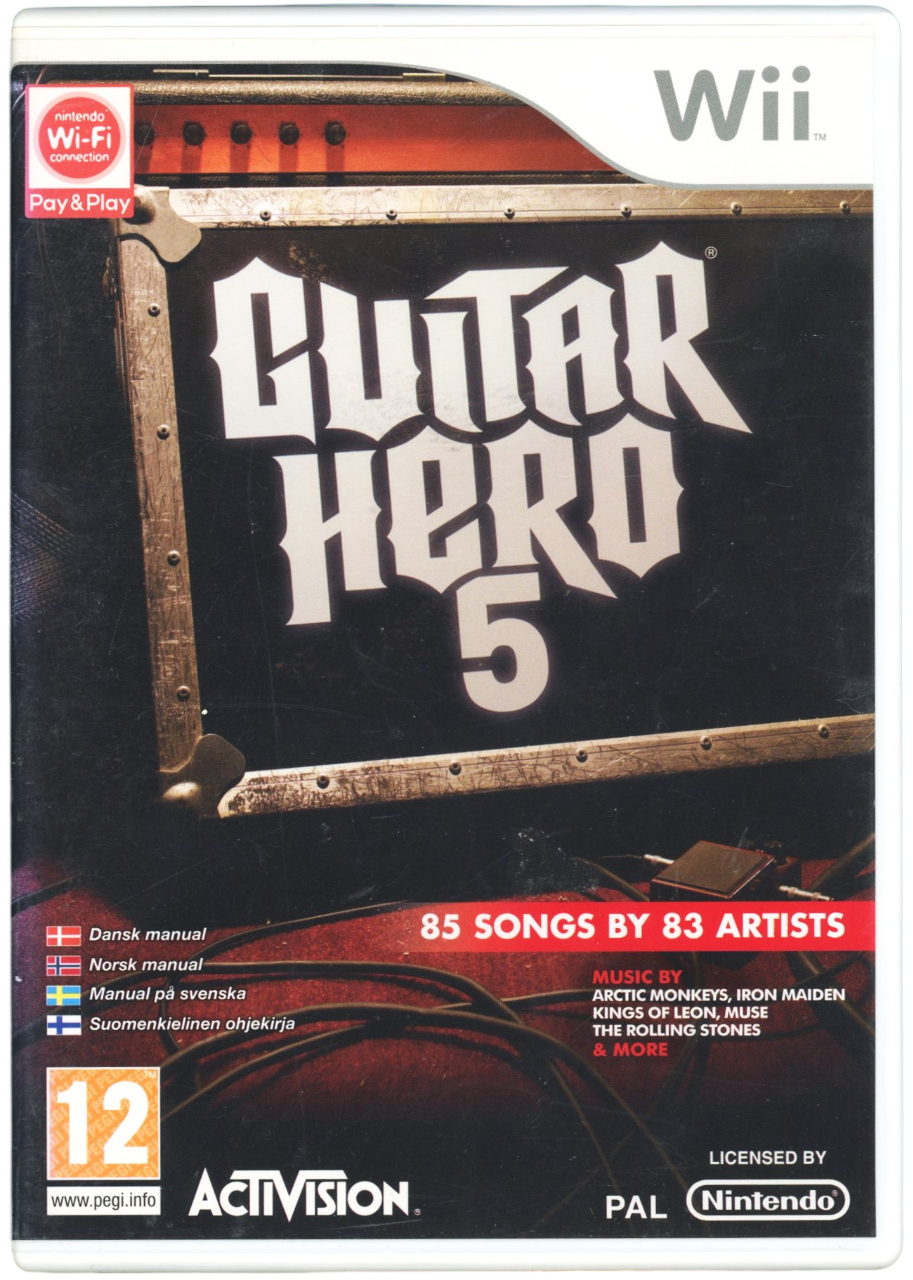 Guitar Hero 5 - Nintendo Wii spill