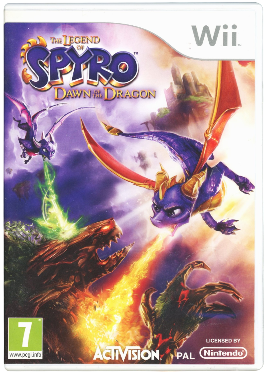 The Legend of Spyro - Dawn of the Dragon - Nintendo Wii spill