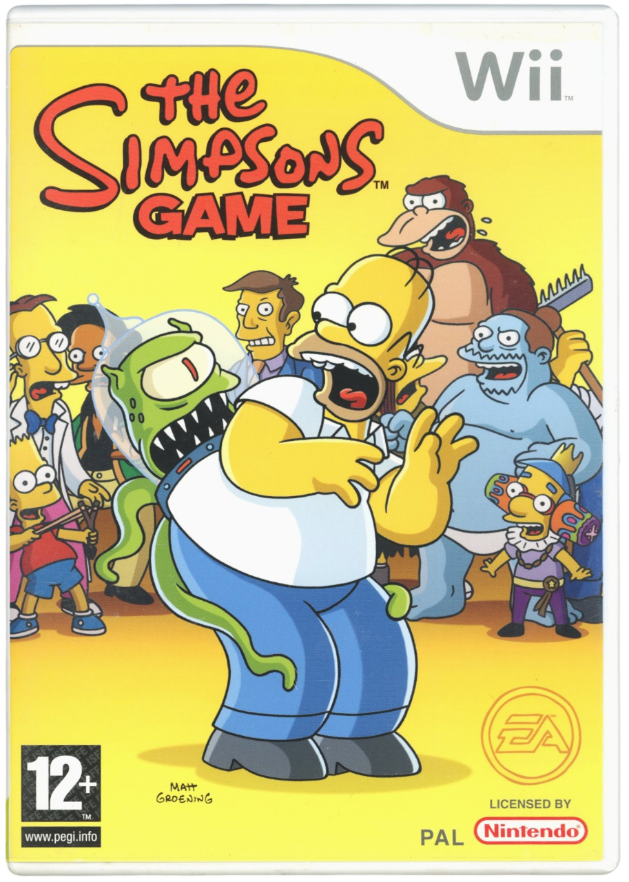 The Simpsons Game - Nintendo Wii spill