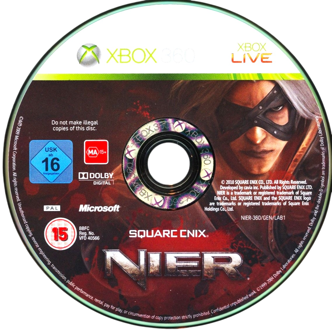 Nier – Xbox 360 spill
