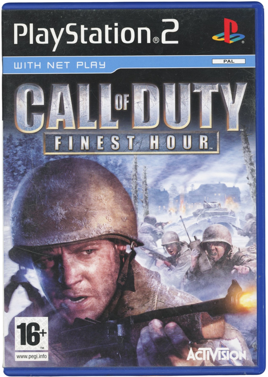 Call of Duty - Finest Hour - Playstation 2 spill (PS2)