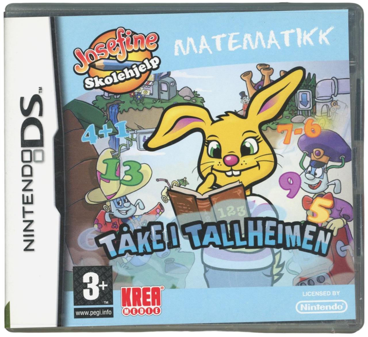 Josefine Skolehjelp - Tåke i Tallheimen – Nintendo DS spill