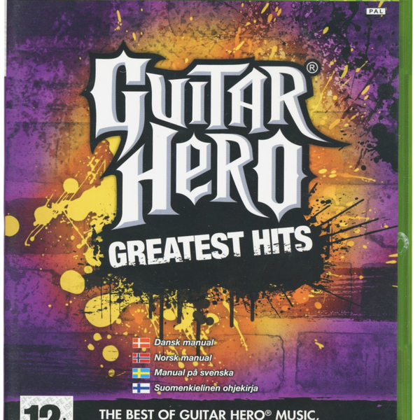 Guitar Hero Greatest Hits – Xbox 360 – PAL – Complet – Bon état – Jeu De Rythme