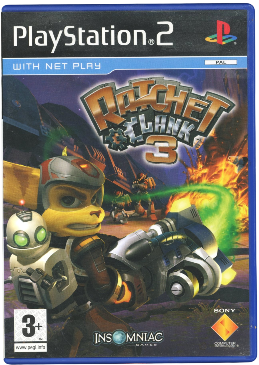 Ratchet And Clank 3 - Up Your Arsenal - Playstation 2 spill (PS2)