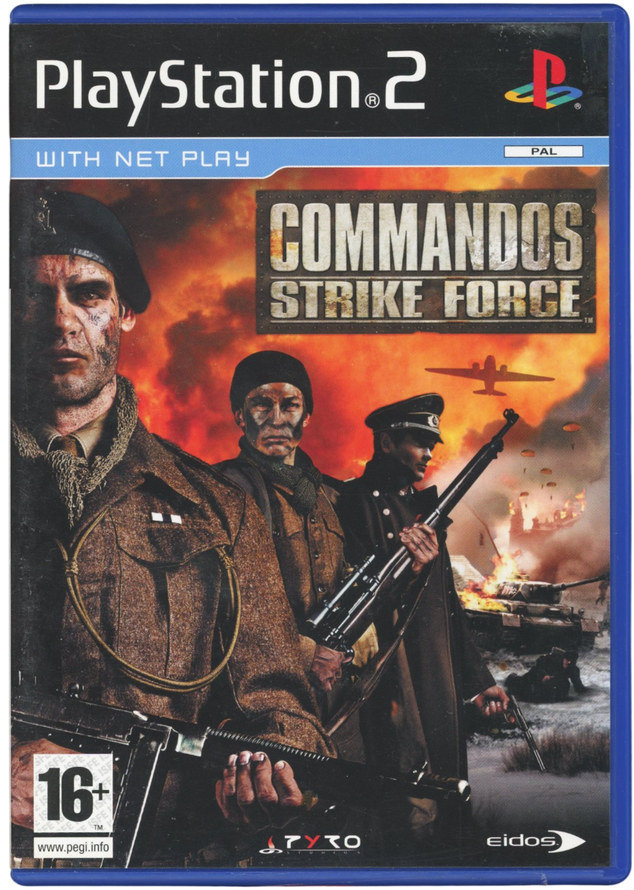 Commandos Strike Force - Playstation 2 spill (PS2)
