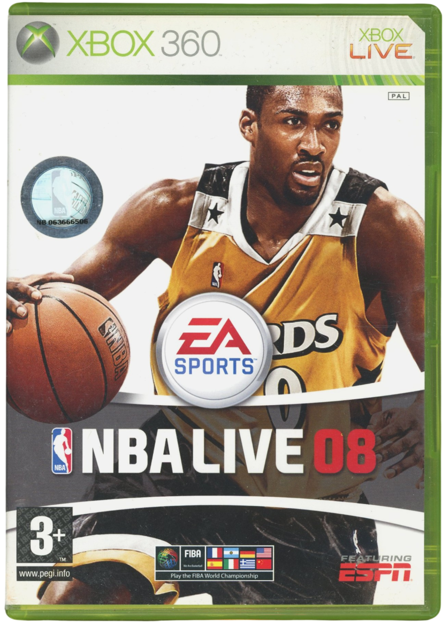 NBA Live 08 – Xbox 360 spill