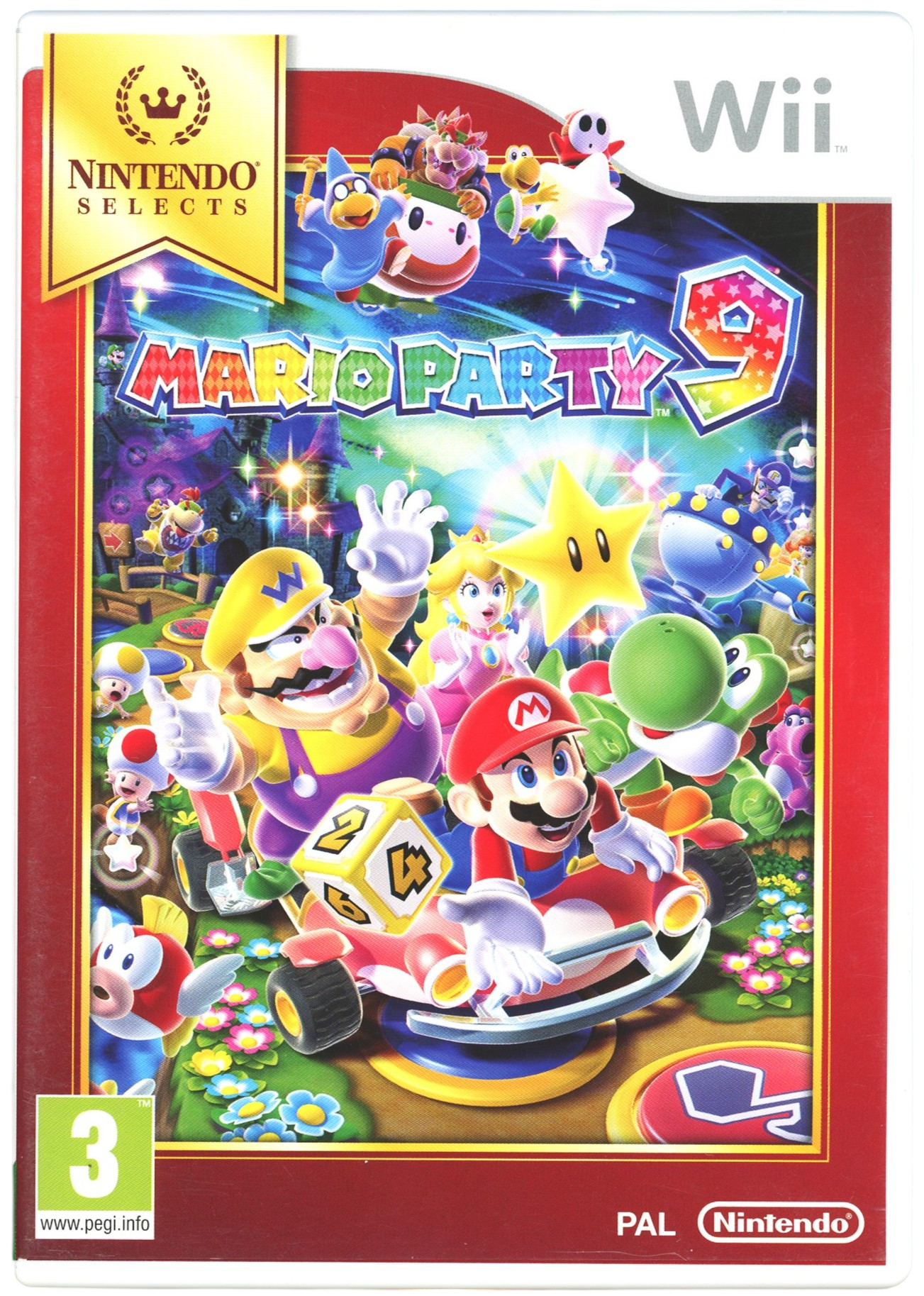 Mario Party 9 (Selects) - Nintendo Wii spill