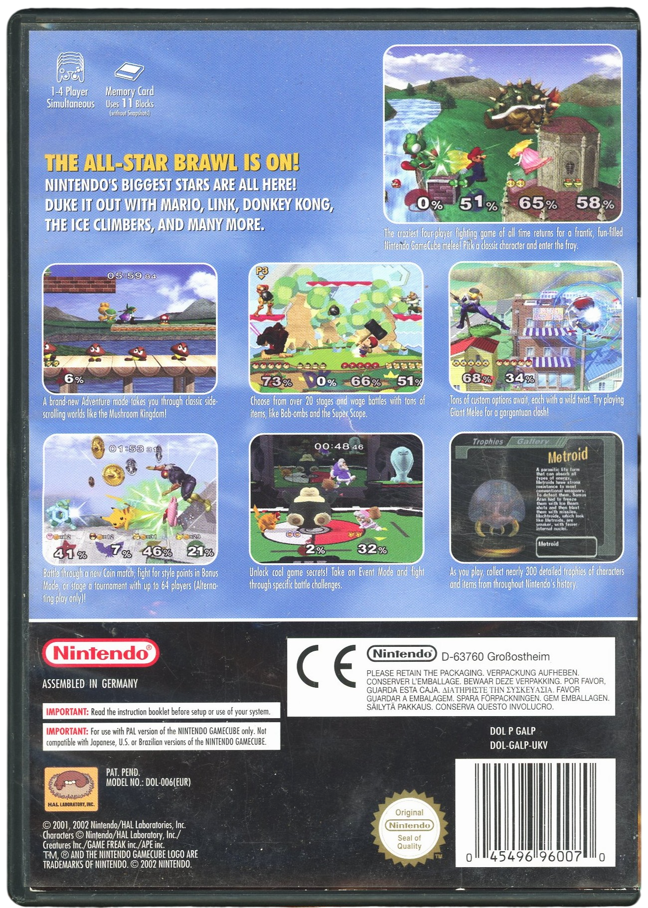 Super Smash Bros. Melee – Nintendo GameCube spill