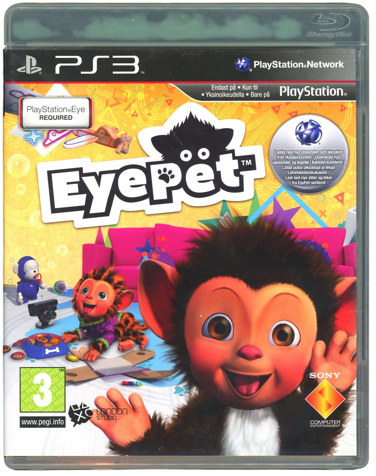 EyePet - Playstation 3 spill (ps3)