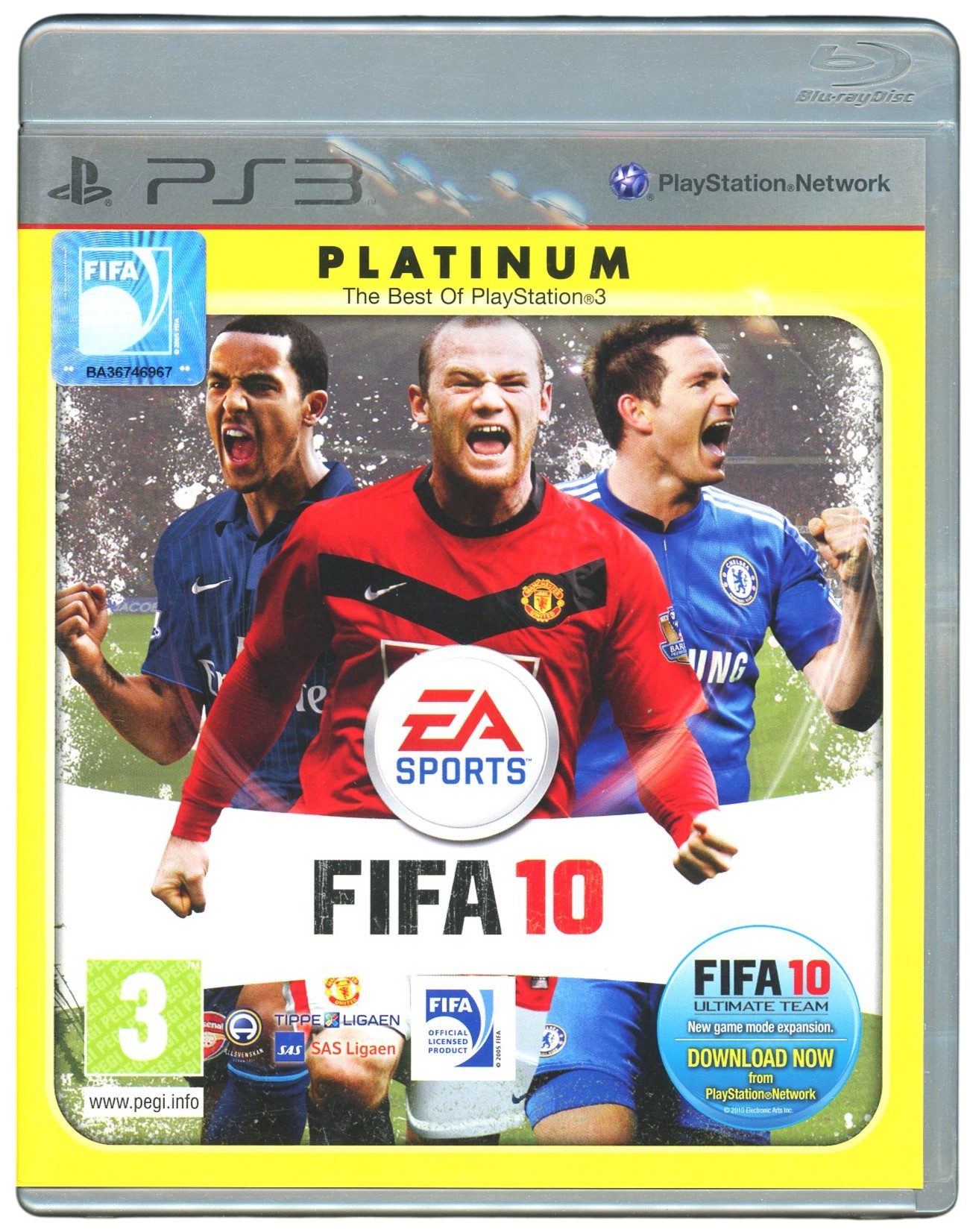 FIFA 10 - Playstation 3 spill (ps3) (Platinum)