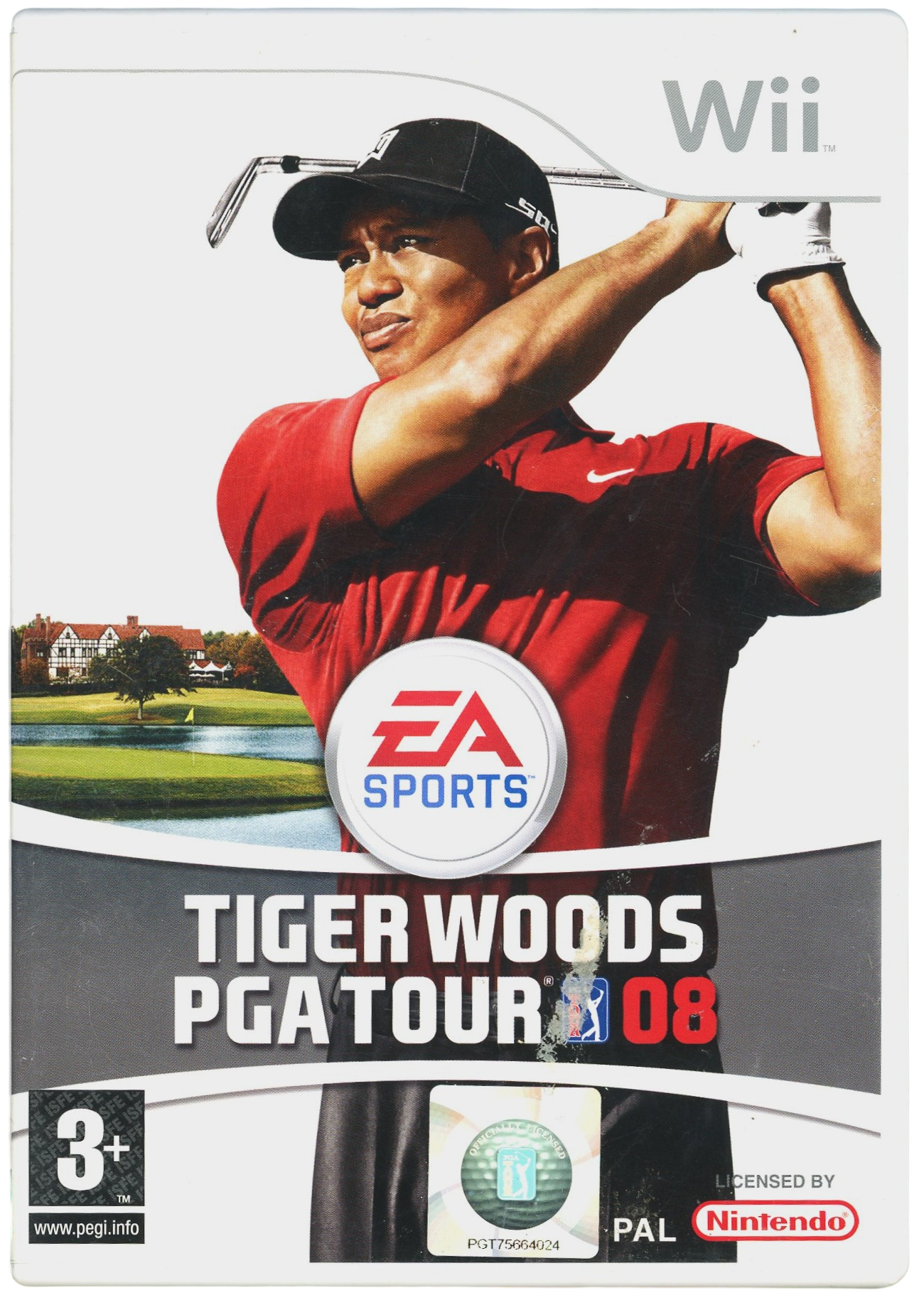 Tiger Woods PGA Tour 08 - Nintendo Wii spill