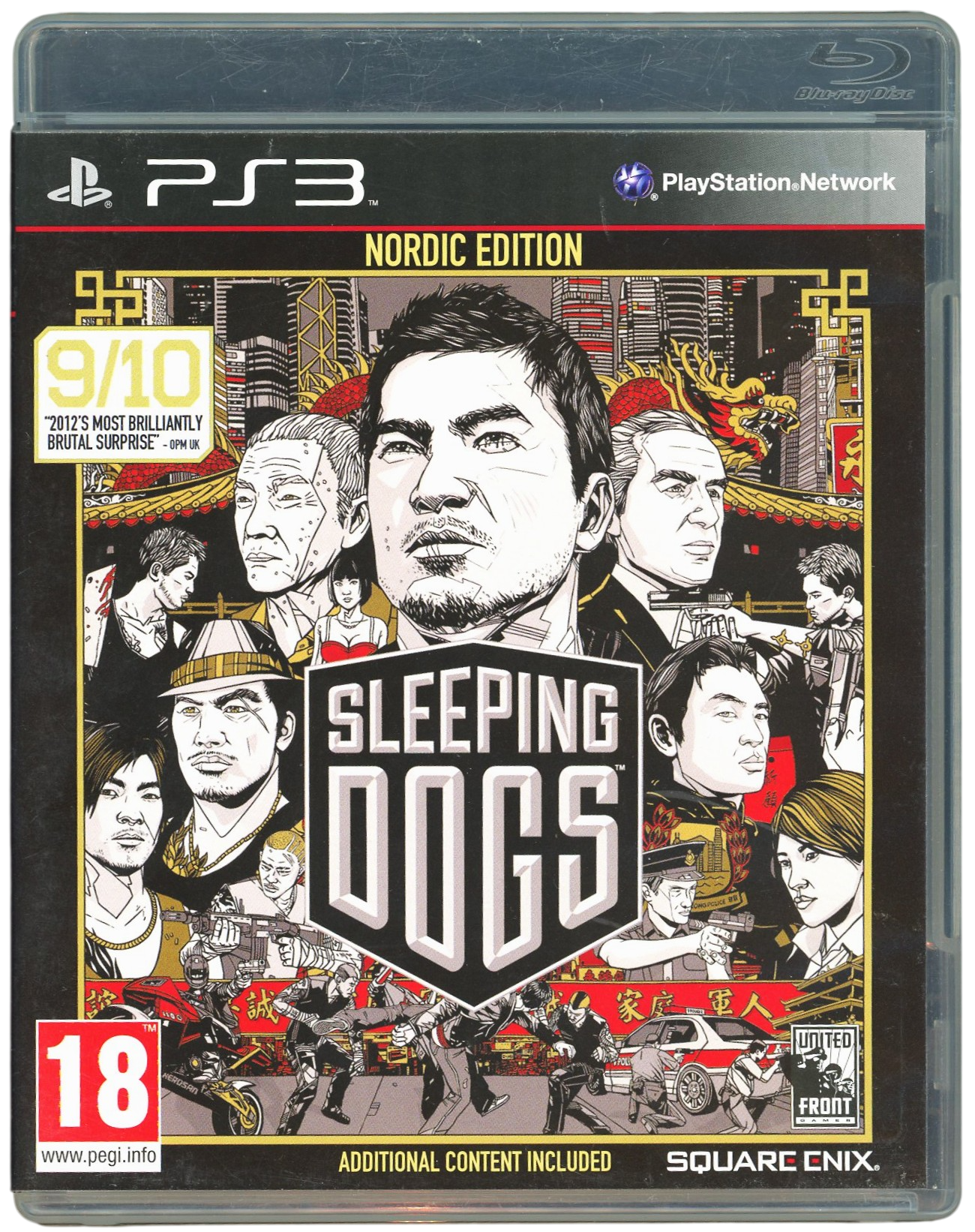 Sleeping Dogs - Nordic Edition - Playstation 3 spill (ps3)